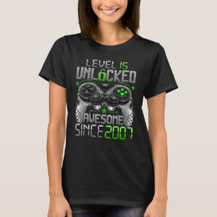Stufe 15 Phantastisch seit 2007 15. Geburtstag T-Shirt