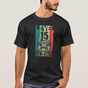 Stufe 15 Phantastisch seit 2008 15. Geburtstag T-Shirt