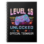Stufe 16 Entsperrtes Offizielles Teenager-Videospi Notizblock (Vorderseite)