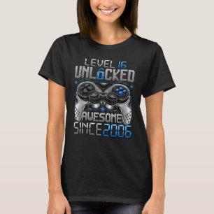 Stufe 16 Phantastisch seit 2006 16. Geburtstag T-Shirt