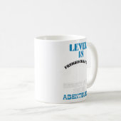 "Stufe 18 aktiviert:" Glücklicher Geburtstag Kaffeetasse (VorderseiteRechts)