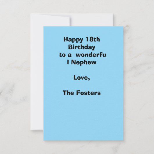 Stufe 18 dankeskarte (Rückseite)