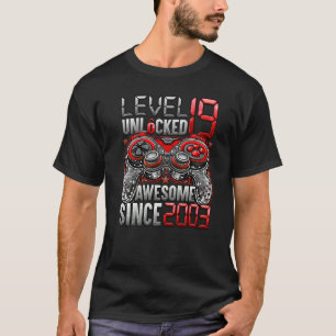 Stufe 19 Phantastisch seit 2003 19. Geburtstag T-Shirt