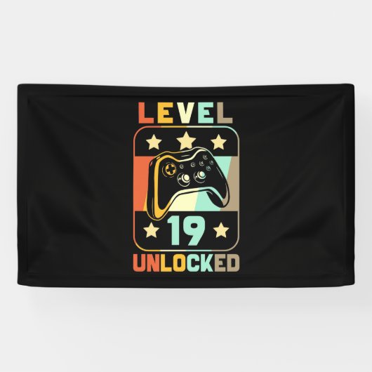 Stufe 19 Unverschlossen Banner (Horizontal)