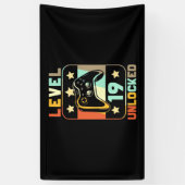 Stufe 19 Unverschlossen Banner (Vertikal)