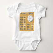 Stufe 1 baby strampler (Vorderseite)