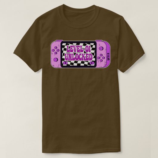 Stufe 1 Entsperrt T-Shirt (Design vorne)