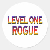 Stufe 1 runder aufkleber (Vorderseite)