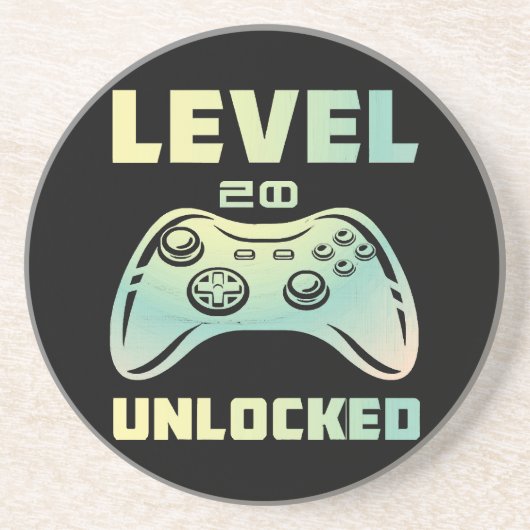 Stufe 20 unverschlossen getränkeuntersetzer (Vorne)