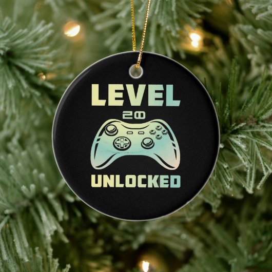 Stufe 20 unverschlossen keramik ornament (Baum)