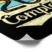 Stufe 20 Vollständiger Retro 20. Hochzeitstag T Poster (Ecke)