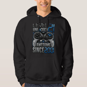 Stufe 21 Phantastisch seit 2001 21. Geburtstag Hoodie