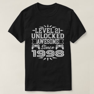 Stufe 21 Phantastisch seit 2018 21. Geburtstag T-Shirt