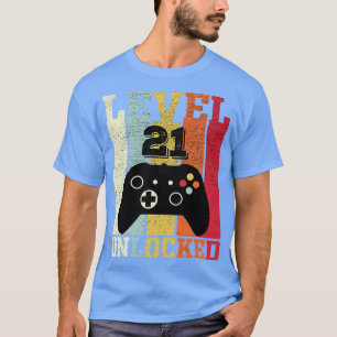 Stufe 21 Unverschlossenes lustiges Video 21. Gebur T-Shirt