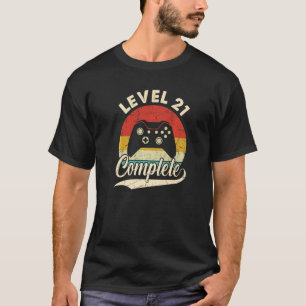 Stufe 21 Vollständiges 21. Hochzeitstag für sie T-Shirt