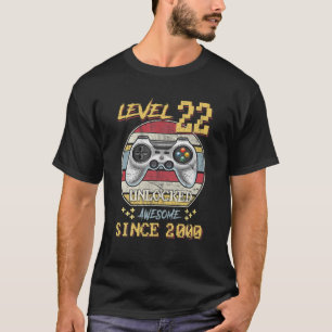 Stufe 22 Unverschlossen Geburtstag 22 Jahre alt Ph T-Shirt