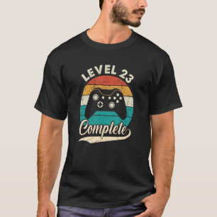 Stufe 23 Vollständiges 23. Hochzeitstag für H T-Shirt