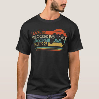 Stufe 25 Phantastisch seit 1997 25. Geburtstag T-Shirt