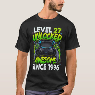 Stufe 27 Phantastisch seit 1996 27. Geburtstag T-Shirt