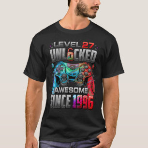 Stufe 27 Phantastisch seit 1996 27. Geburtstag T-Shirt