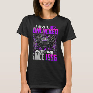 Stufe 27 Phantastisch seit 1996 27. Geburtstag T-Shirt