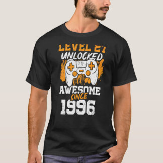 Stufe 27 Phantastisch seit 1996 Videospiel Bi T-Shirt