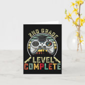 Stufe 2 Abschluss Gamer 2. Stufe Karte (Gelbe Blume)