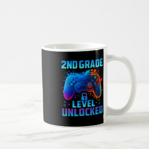 Stufe 2 - Game Level Up Ck to First Day School Gr Kaffeetasse