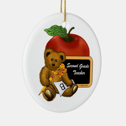 Stufe 2 Lehrer Keramik Ornament (Rechts)