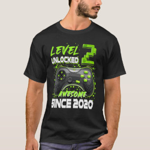 Stufe 2 Phantastisch seit 2020 2. Geburtstag B T-Shirt