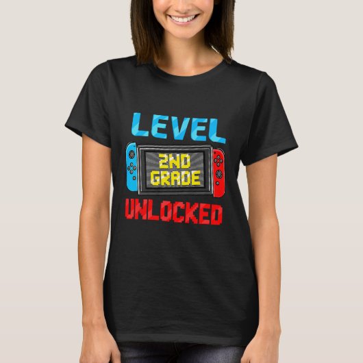 Stufe 2: Unabgeschlossen bis Schulbeginn T-Shirt (Vorderseite)