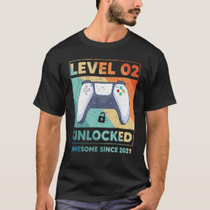 Stufe 2 Unverschlossene 2. Geburtstagskameraden se T-Shirt