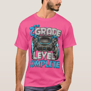Stufe 2 Vollständige 2. Klasse Letzter Tag T-Shirt