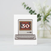 Stufe 30 Unverschlossen Feiertagskarte (Stehend Vorderseite)