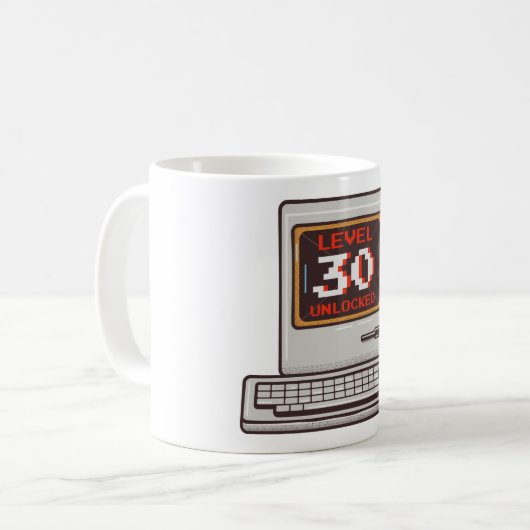 Stufe 30 Unverschlossen Kaffeetasse (Vorderseite Links)