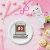 Stufe 30 Unverschlossen Pappteller (Party)