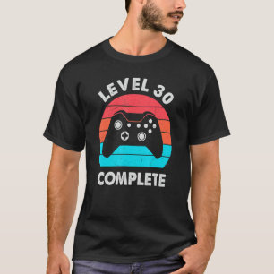 Stufe 30 Vollständiges 30-jähriges Hochzeitstag fü T-Shirt