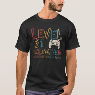 Stufe 31 Phantastisch seit 1990 Vintag 31. T-Shirt