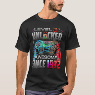 Stufe 31 Phantastisch seit 1992 31. Geburtstag T-Shirt