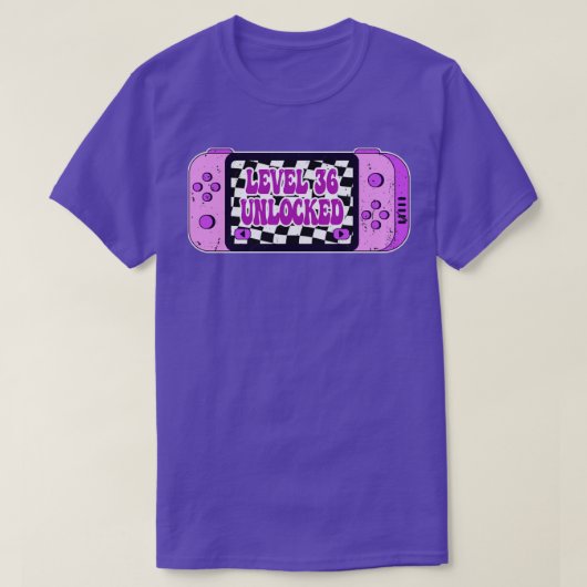 Stufe 36 Entsperrt T-Shirt (Design vorne)