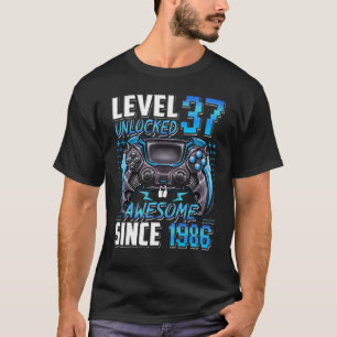 Stufe 37 Phantastisch seit 1986 37. Geburtstag T-Shirt