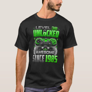 Stufe 38 Phantastisch seit 1985 38. Geburtstag T-Shirt