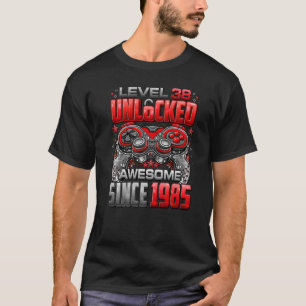 Stufe 38 Phantastisch seit 1985 38. Geburtstag T-Shirt