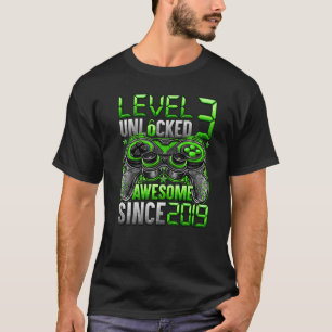 Stufe 3 Phantastisch seit 3. Geburtstag 2019 T-Shirt