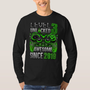 Stufe 3 Phantastisch seit 3. Geburtstag 2019 T-Shirt
