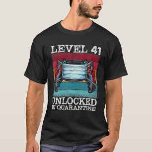 Stufe 41: Nicht verschlossene Quarantäne-Videospie T-Shirt