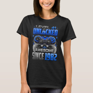 Stufe 41 Phantastisch seit 1982 41. Geburtstag T-Shirt