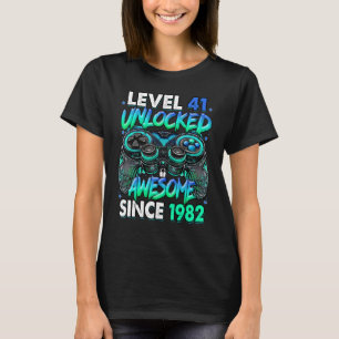 Stufe 41 Phantastisch seit 1982 41. Geburtstag T-Shirt