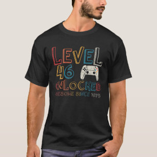 Stufe 46 Phantastisch seit 1975 Vintag 46. T-Shirt