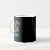 Stufe 50 phantastisch seit 1973 Gaming Birthd Kaffeetasse (Vorderseite Links)